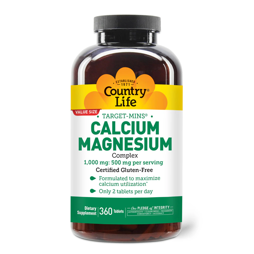 Country Life Target-Mins? Calcium-Magnesium Complex -- 360 Tablets