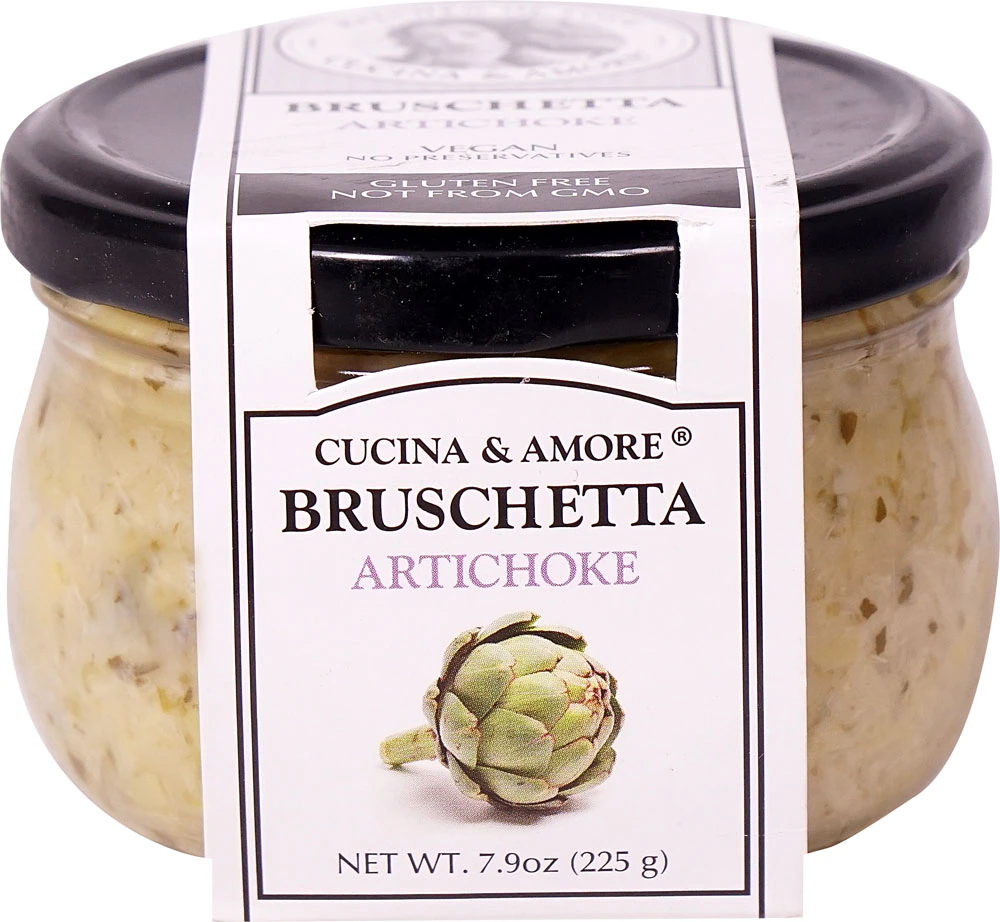 Cucina & Amore Bruschetta Gluten Free Artichoke -- 7.9 oz
