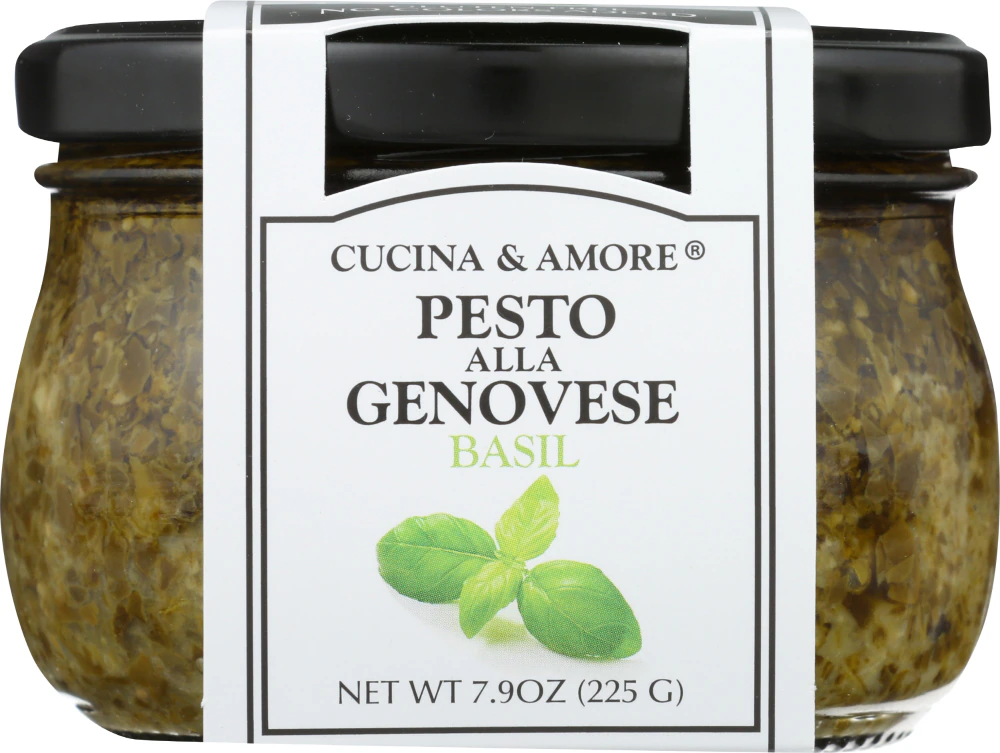 Cucina & Amore Gluten Free Pesto Alla Genovese Basil -- 7.9 oz