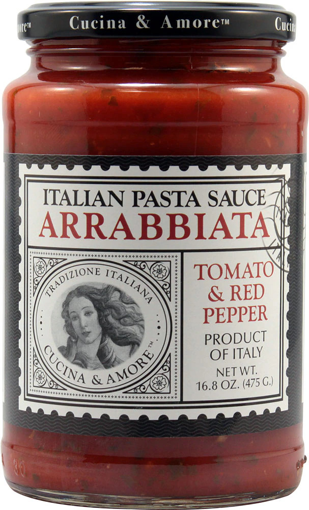 Cucina & Amore Italian Pasta Sauce Arrabbiata -- 16.8 oz