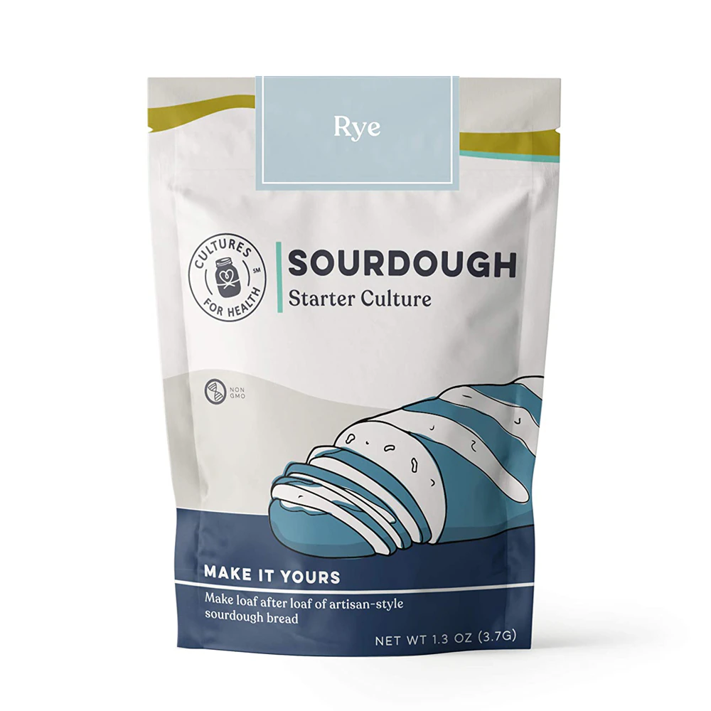 Cultures For Health Non-GMO Sourdough Bread Starter Culture Rye -- 1.3 oz