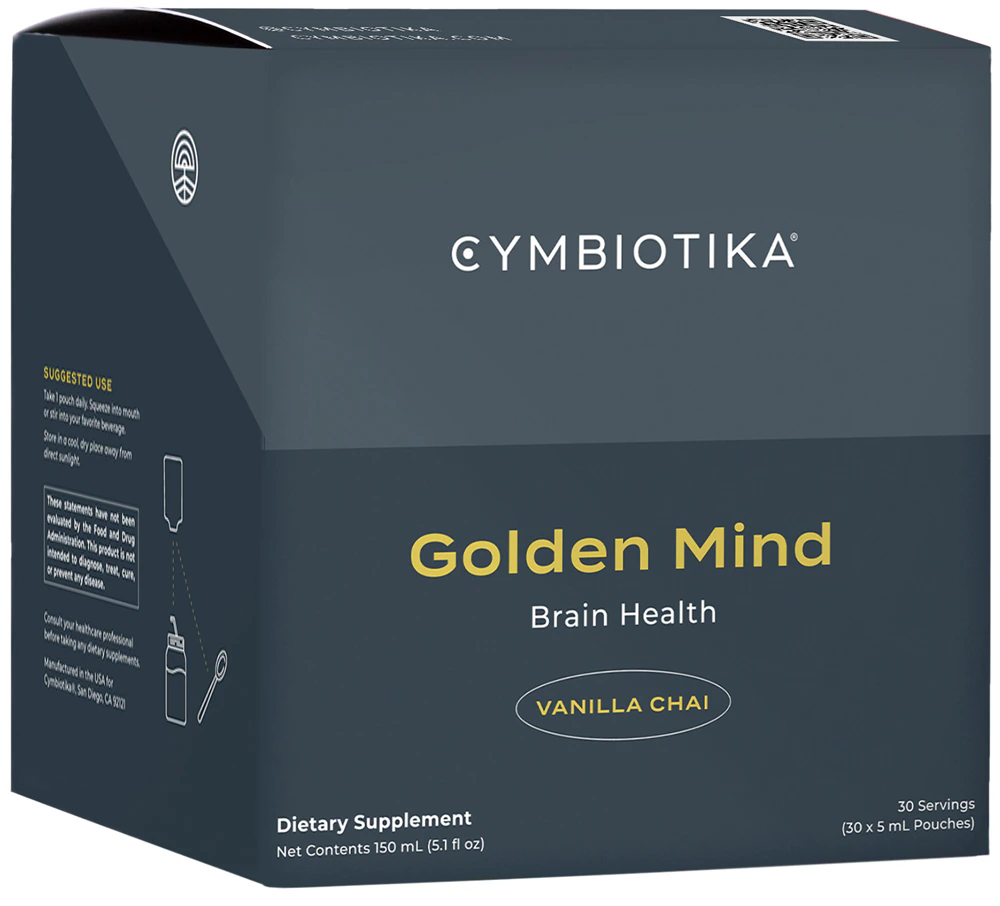 Cymbiotika Golden Mind Brain Health Vanilla Chai -- 30 Servings