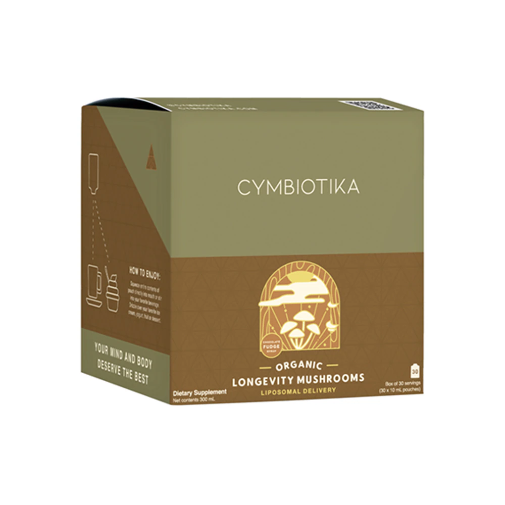 Cymbiotika Organic Longevity Mushrooms -- 30 Servings