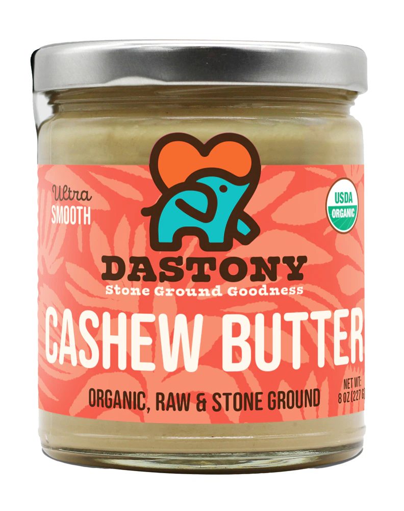 Dastony Organic Cashew Nut Butter -- 8 oz