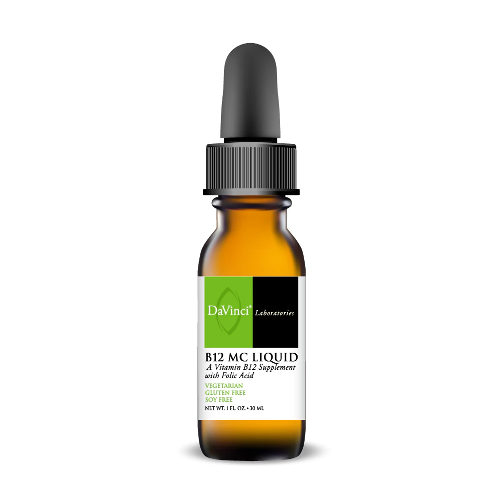 DaVinci Laboratories B-12 MC Liquid -- 1000 mcg - 1 fl oz