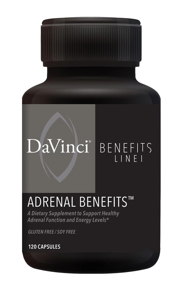 DaVinci Laboratories Benefits Line Adrenal Benefits -- 120 Capsules