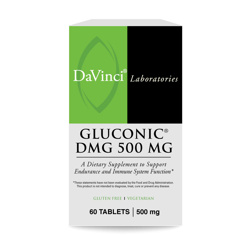 DaVinci Laboratories Gluconic DMG -- 500 mg - 60 Tablets