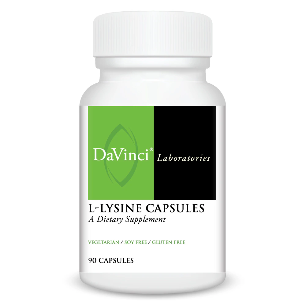 DaVinci Laboratories L-Lysine Capsules -- 90 Capsules
