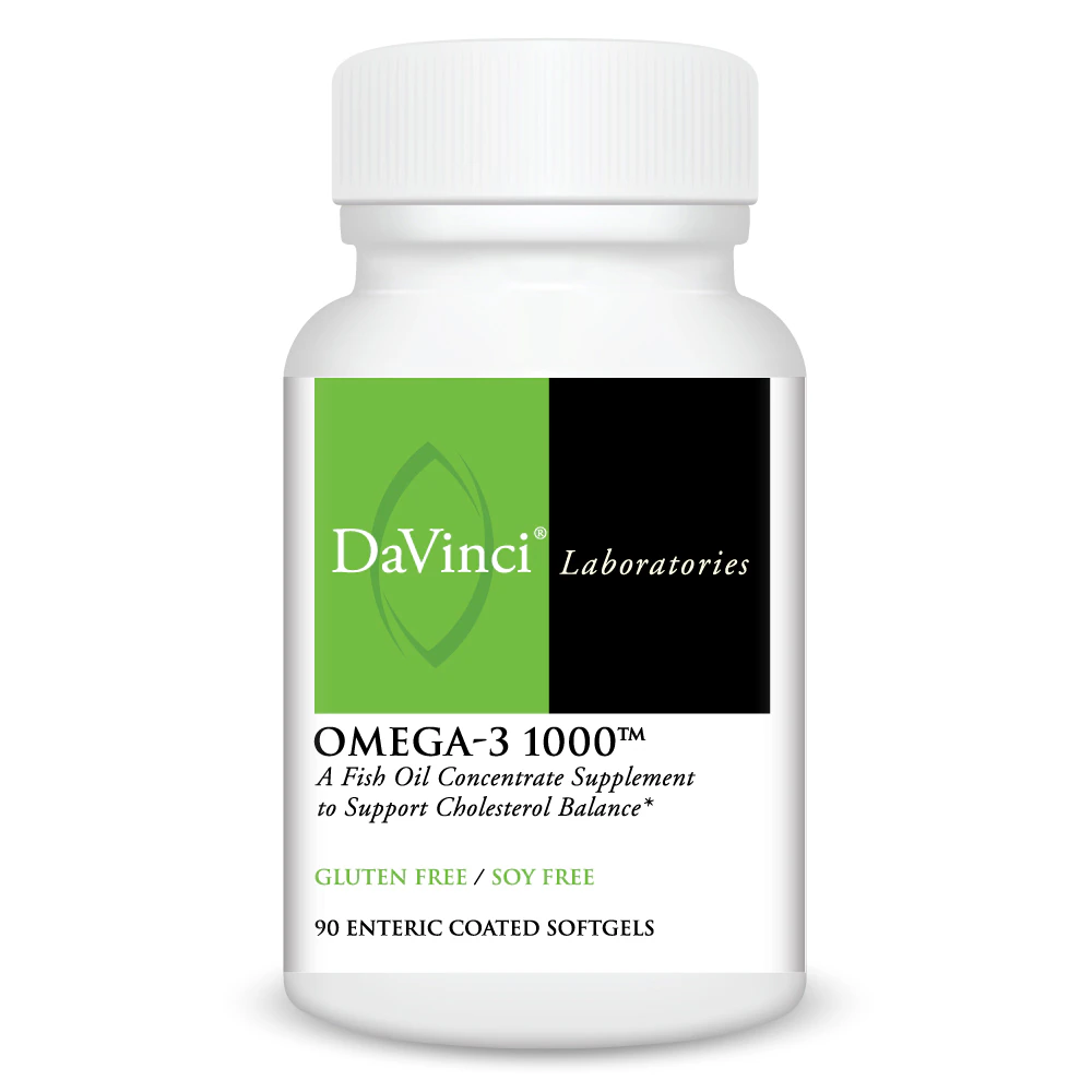 DaVinci Laboratories Omega-3 1000 -- 90 Enteric Coated Softgels