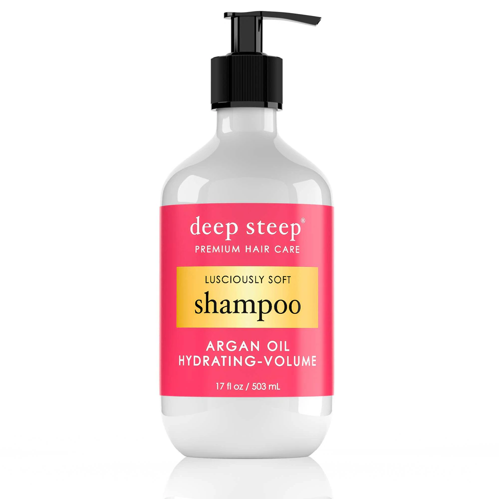 Deep Steep Classic Shampoo Argan Oil Hydrating-Volume -- 17 fl oz