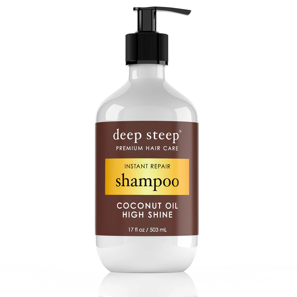 Deep Steep Classic Shampoo Coconut Oil High Shine -- 17 fl oz