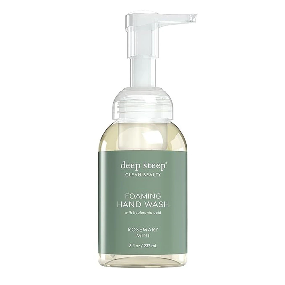 Deep Steep Foaming Hand Wash Clean Beauty Rosemary Mint -- 8 fl oz