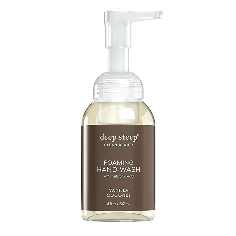Deep Steep Foaming Hand Wash Clean Beauty Vanilla Coconut -- 8 fl oz