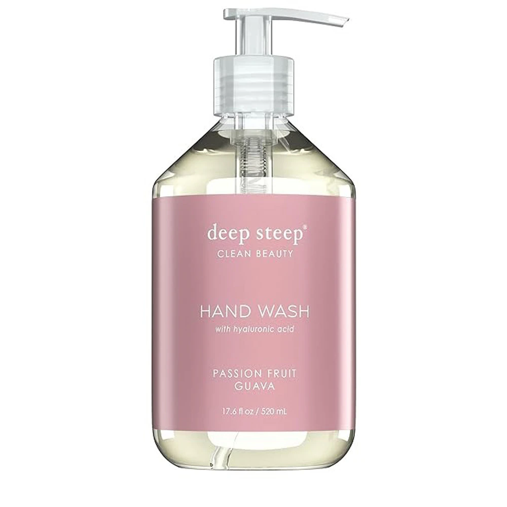 Deep Steep Hand Wash Clean Beauty Passion Fruit Guava -- 17.6 fl oz
