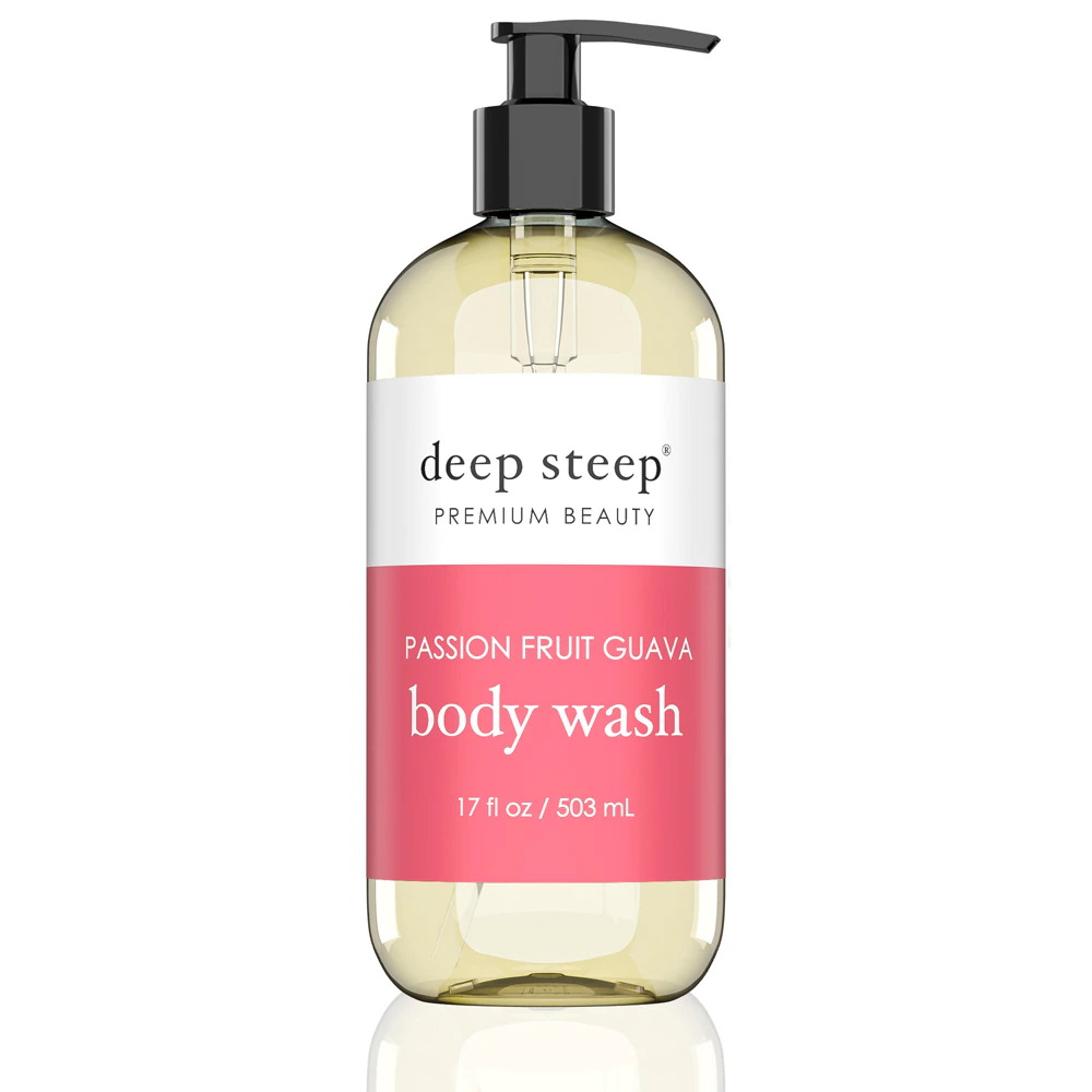Deep Steep Premium Beauty Classic Body Wash Passion Fruit Guava -- 17 fl oz
