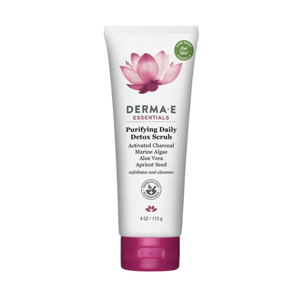 Derma E Purifying Daily Detox Scrub -- 4 oz