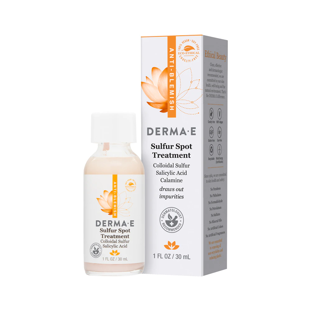 Derma E Sulfur Spot Treatment -- 1 fl oz