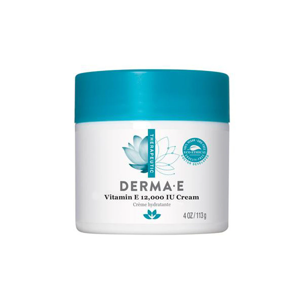Derma E Vitamin E 12000 IU Cream -- 4 oz