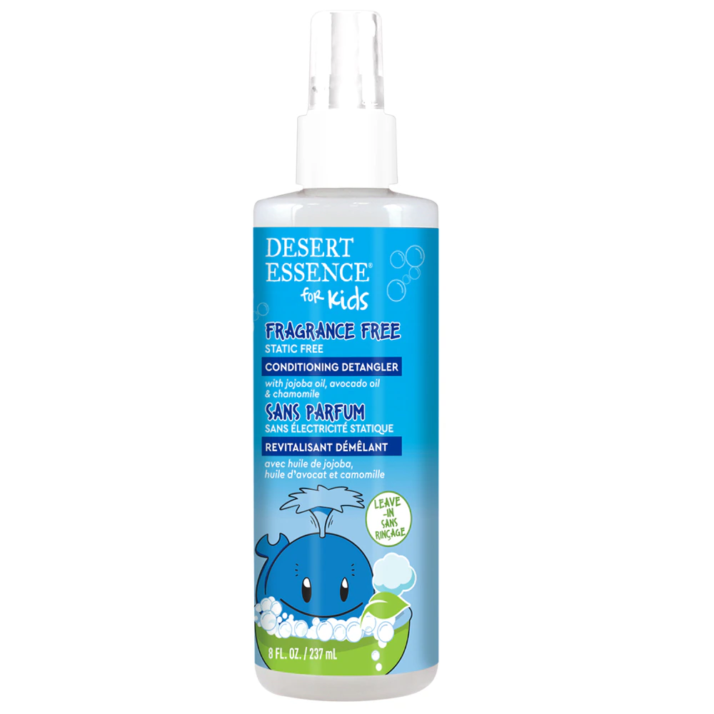 Desert Essence Kids Conditioning Detangler Spray Fragrance Free -- 8 fl oz