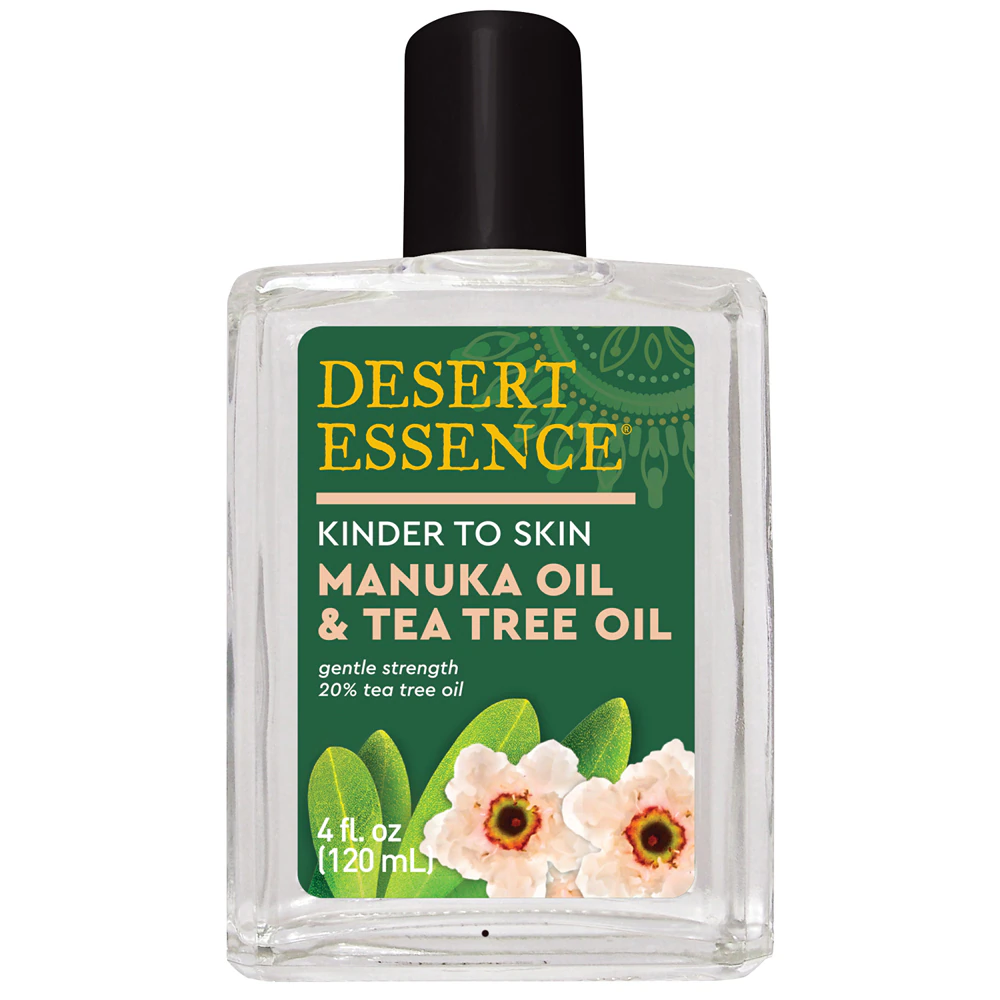 Desert Essence Kinder to Skin Manuka Oil & Australian Tea Tree Oil -- 4 fl oz