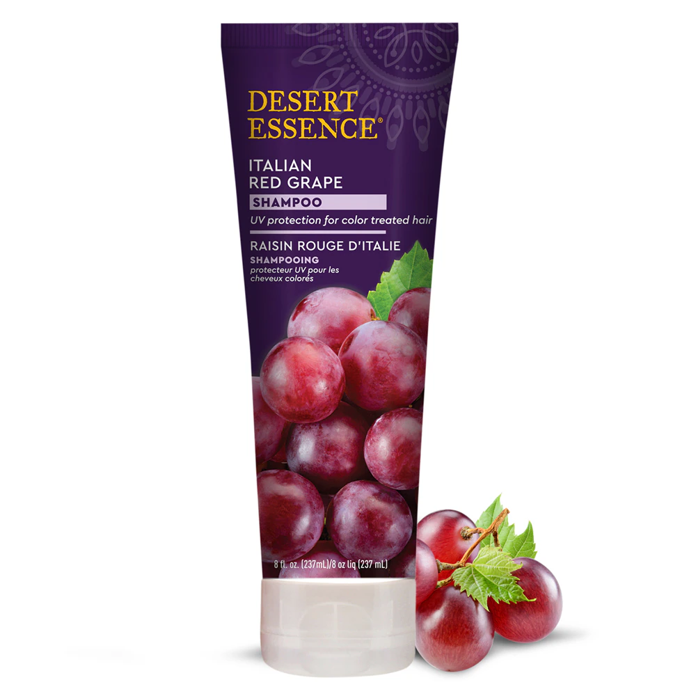 Desert Essence Shampoo Italian Red Grape -- 8 fl oz