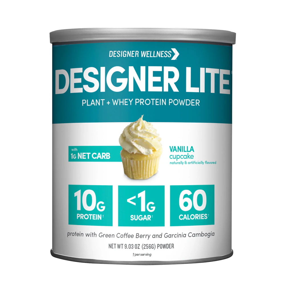 Designer Wellness LITE Natural Protein Vanilla Cupcake -- 9.03 oz