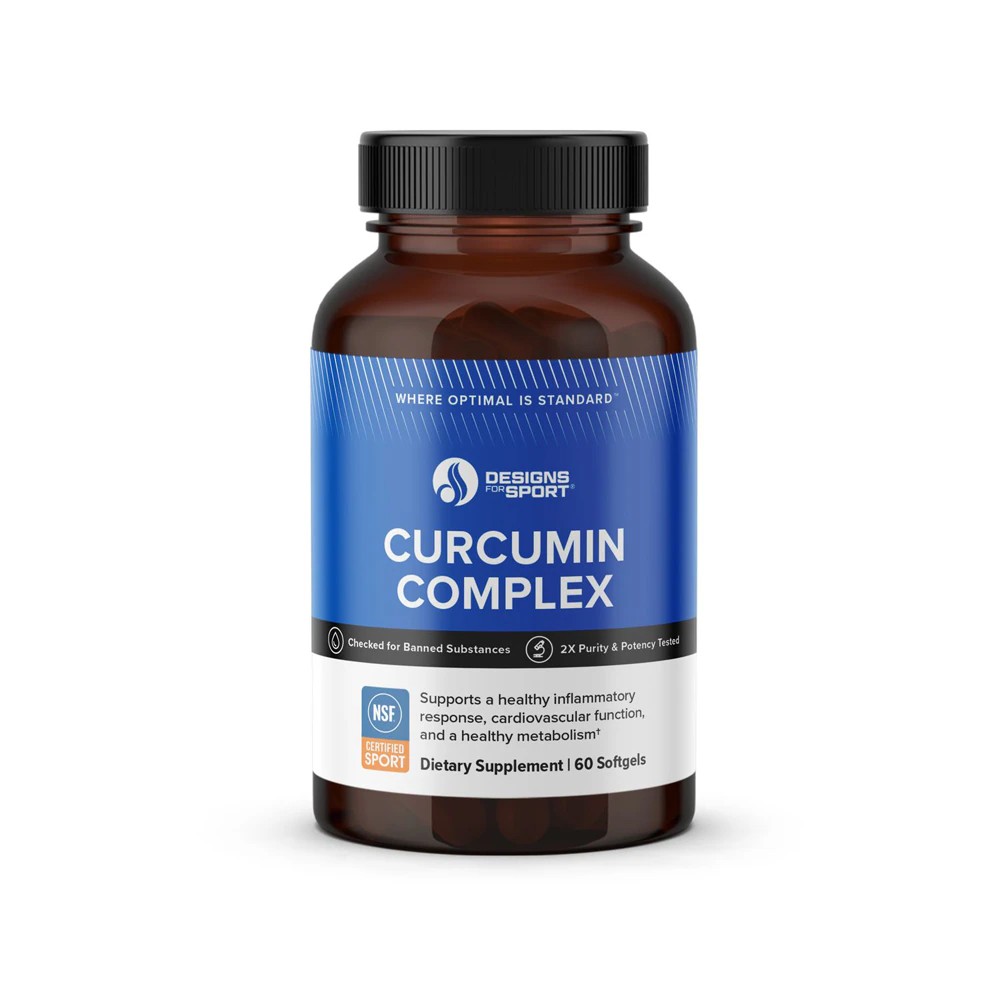 Designs for Sport Curcumin Complex - NSF Certified for Sport -- 60 Softgels