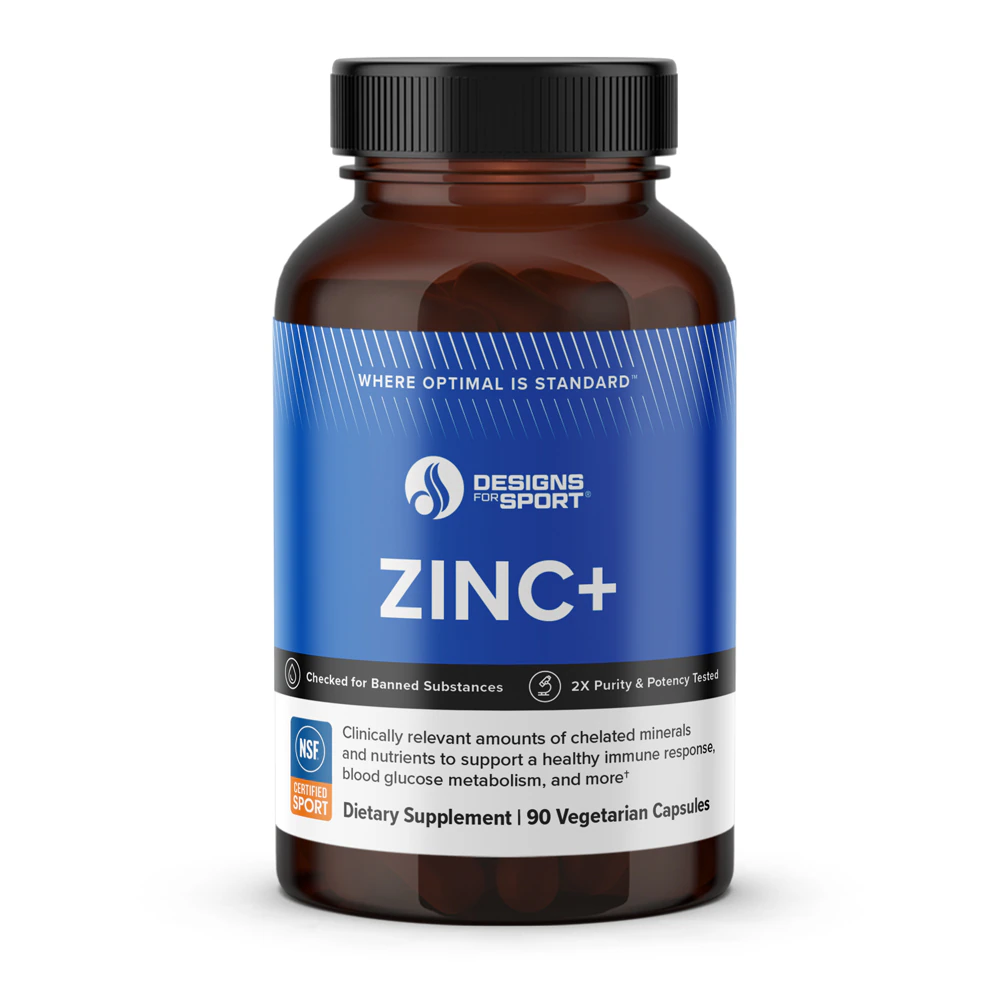Designs for Sport Zinc + NSF Certified for Sport -- 90 Vegetarian Capsules