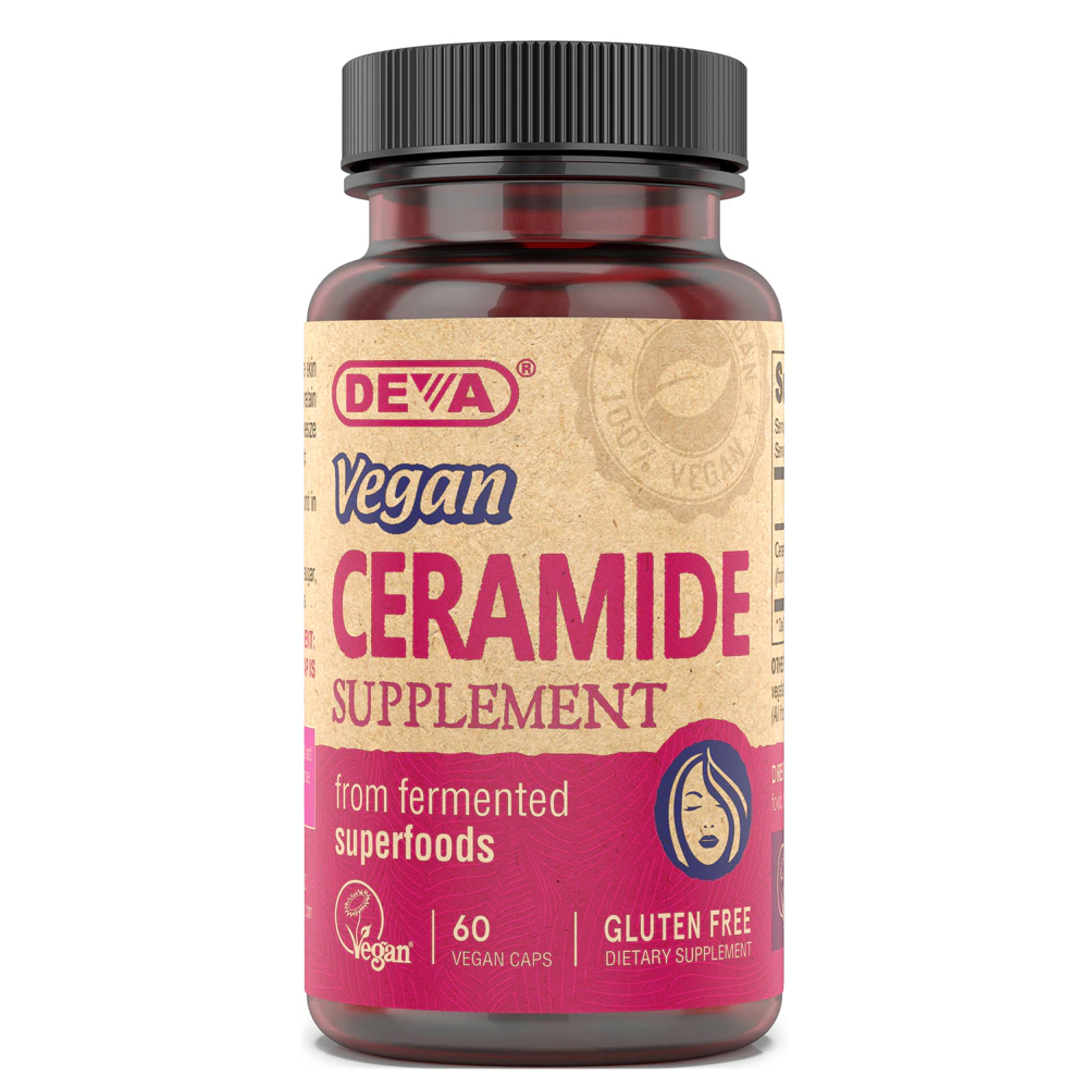 Deva Vegan Ceramide Skin Support -- 60 Vegan Capsules