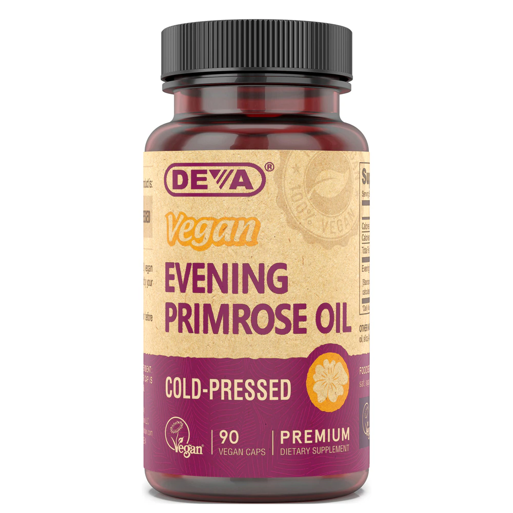 Deva Vegan Evening Primrose Oil -- 90 Vegan Caps