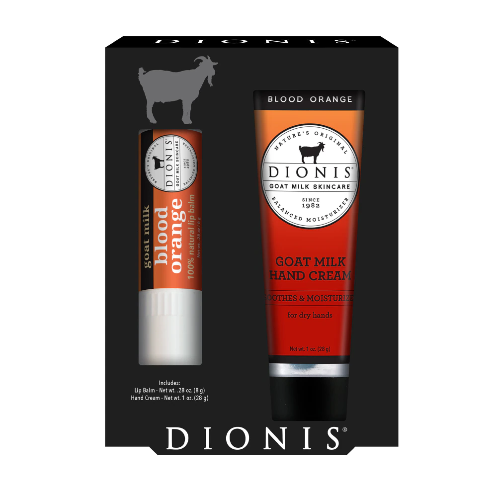 Dionis Lip Balm & Hand Cream Gift Set Blood Orange -- 1 Set