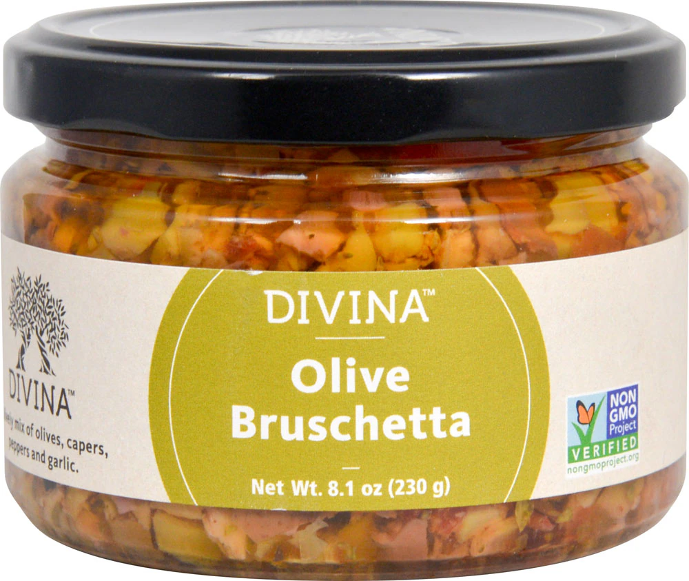 Divina Olive Bruschetta -- 8.1 oz