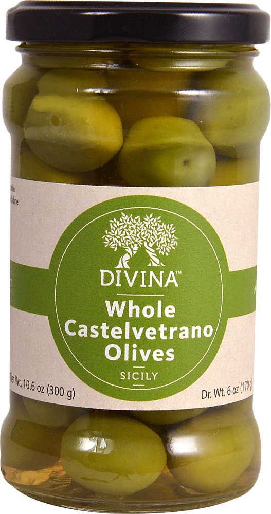 Divina Whole Castelvetrano Olives -- 6 oz