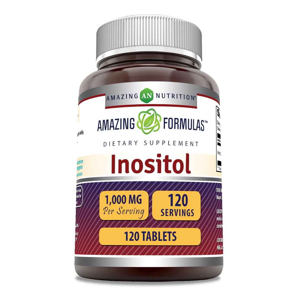Amazing Nutrition Amazing Formulas Inositol -- 1000 mg - 120 Tablets