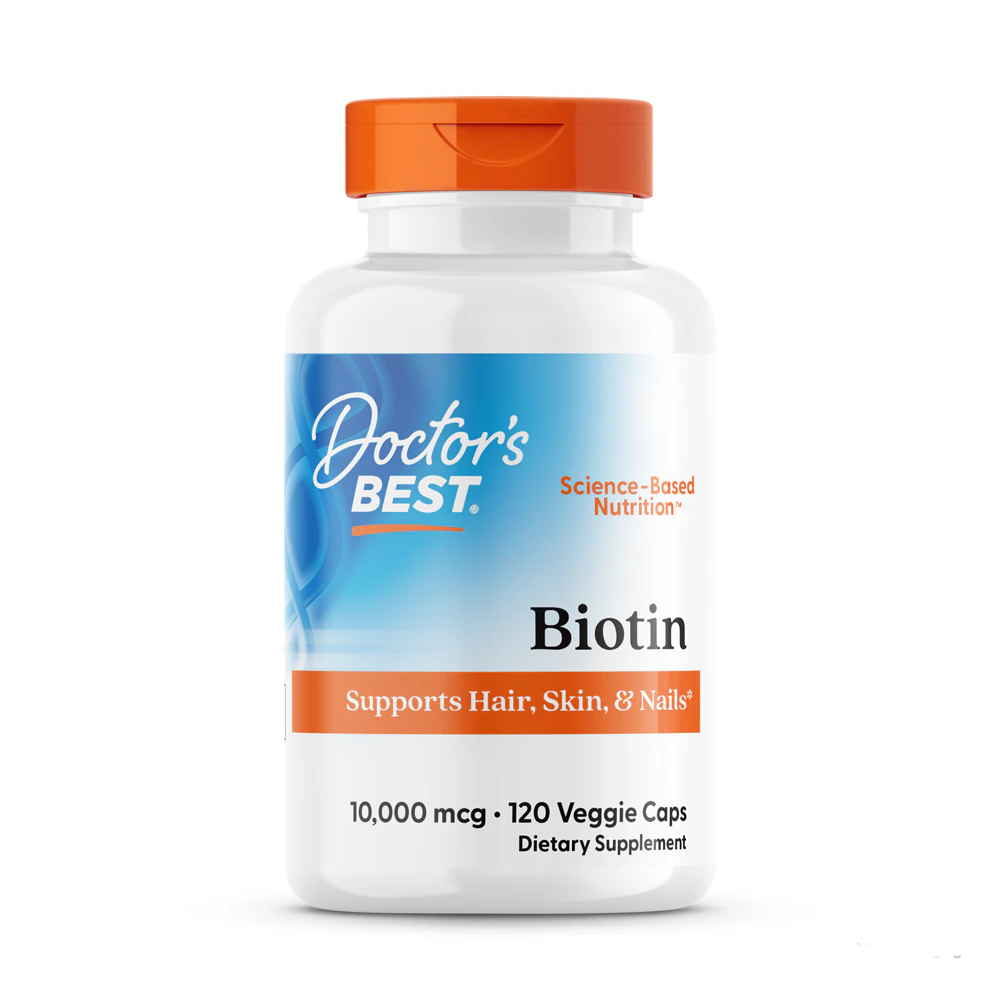 Doctor's Best Biotin -- 10000 mcg - 120 Veggie Caps