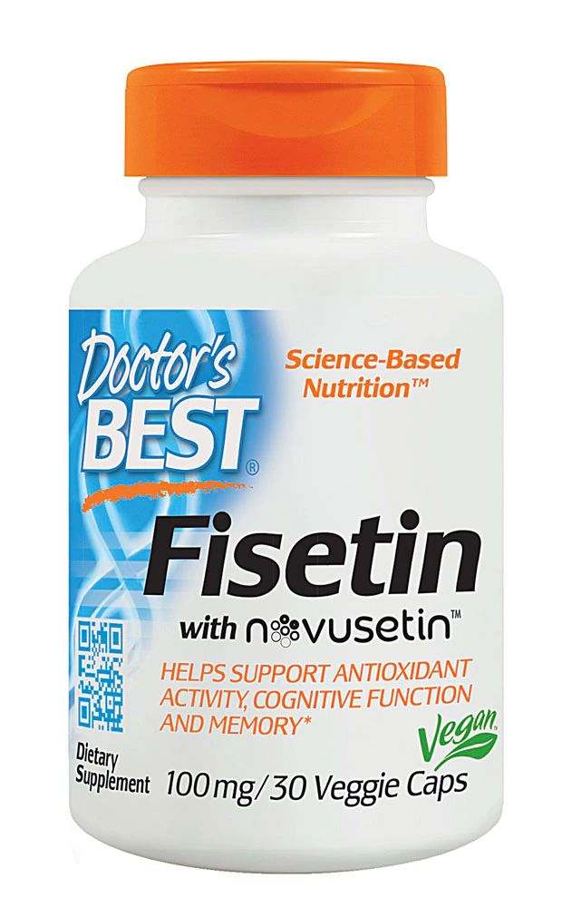 Doctor's Best Fisetin featuring Novusetin? -- 100 mg - 30 Veggie Caps