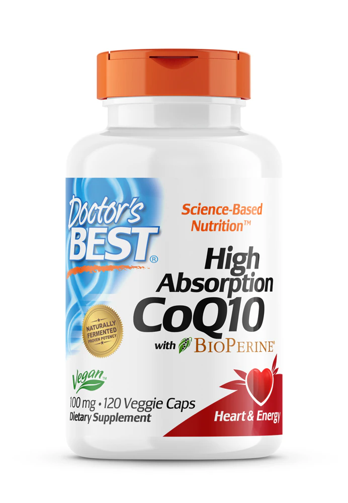 Doctor's Best High Absorption CoQ10 -- 100 mg - 120 Veggie Caps