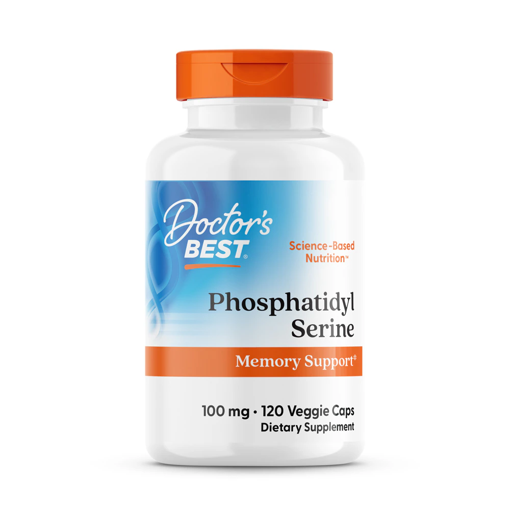 Doctor's Best Phosphatidyl Serine with SerinAid? -- 100 mg - 120 Veggie Caps