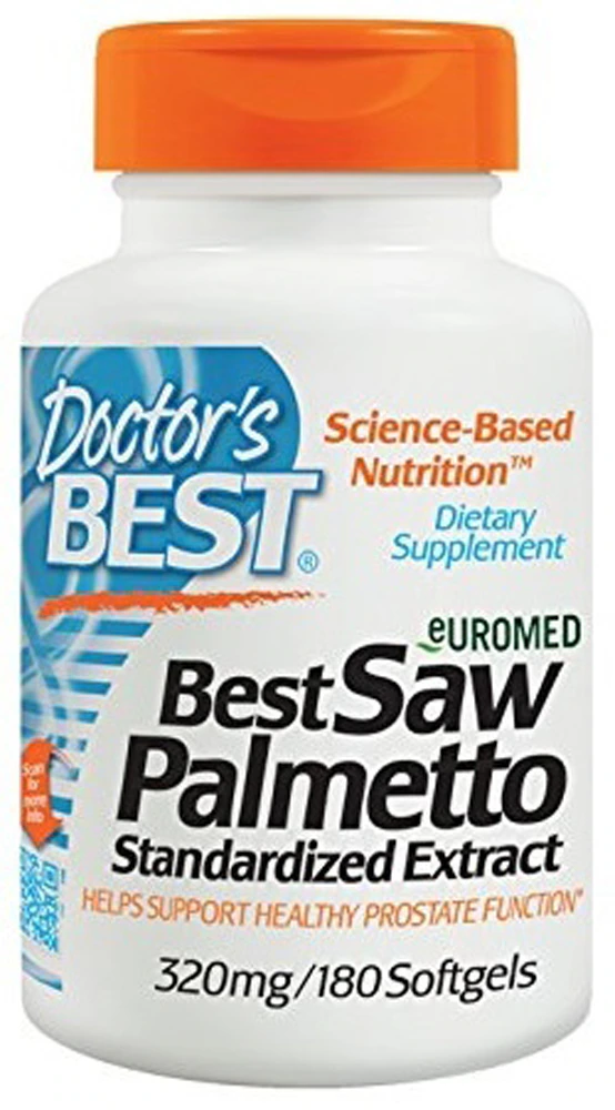 Doctor's Best Saw Palmetto Standardized Extract -- 320 mg - 180 Softgels