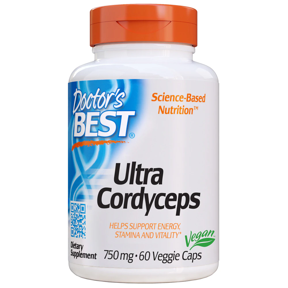 Doctor's Best Ultra Cordyceps -- 750 mg - 60 Veggie Caps