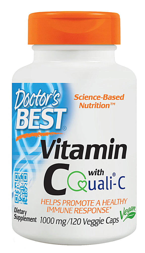 Doctor's Best Vitamin C with Quali?-C -- 1000 mg - 120 Veggie Caps