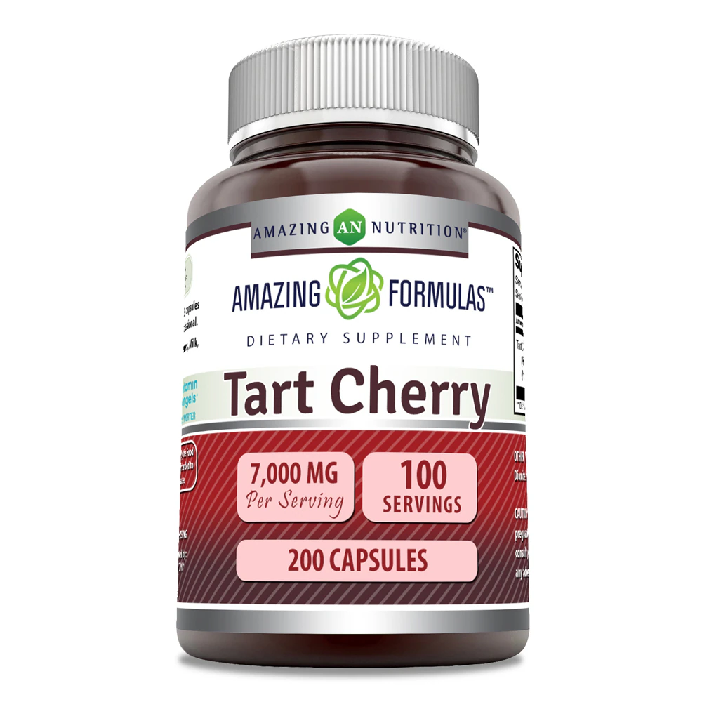 Amazing Nutrition Amazing Formulas?Tart Cherry -- 7000 mg - 200 Capsules