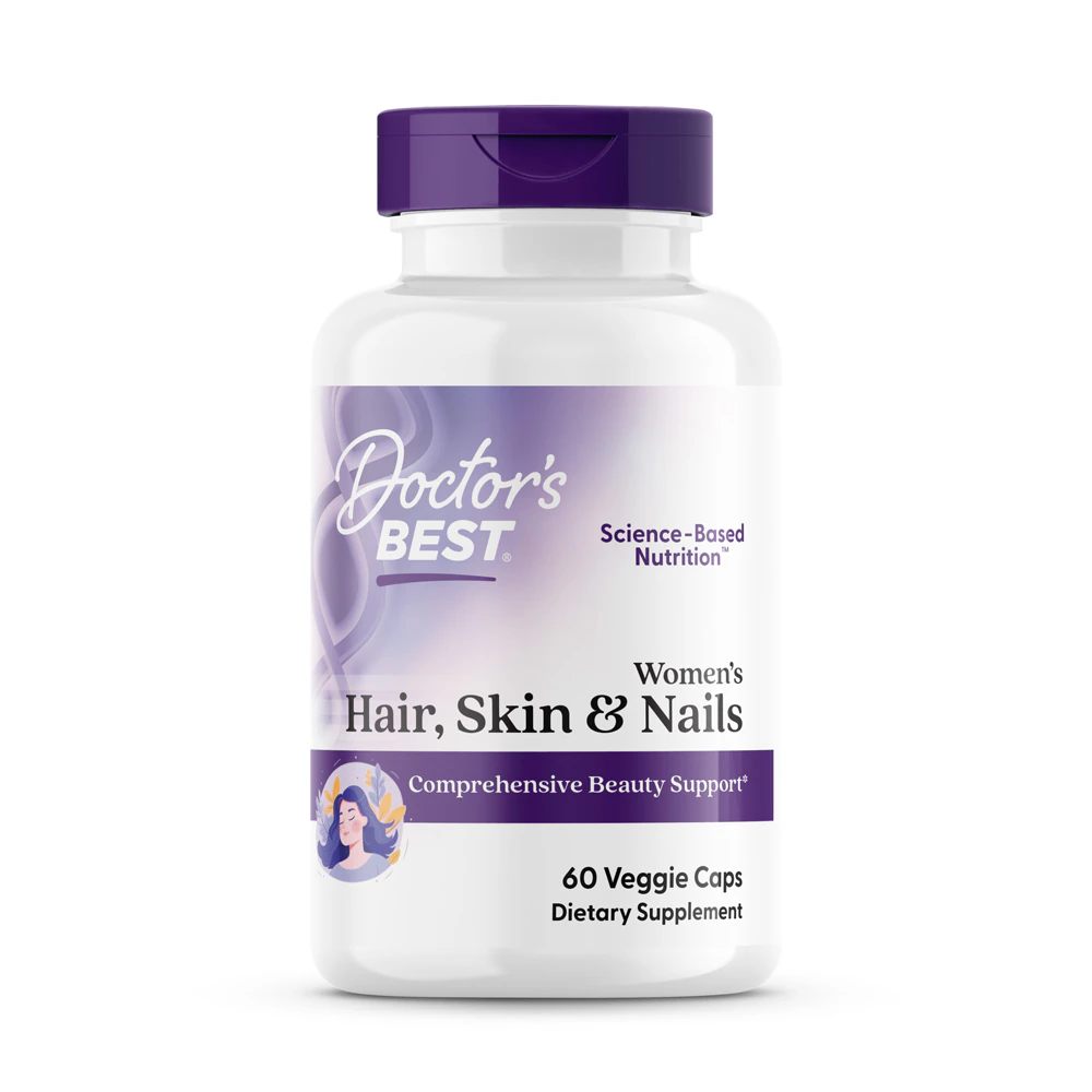 Doctor's Best Women's Hair Skin & Nails -- 60 Veggie Caps