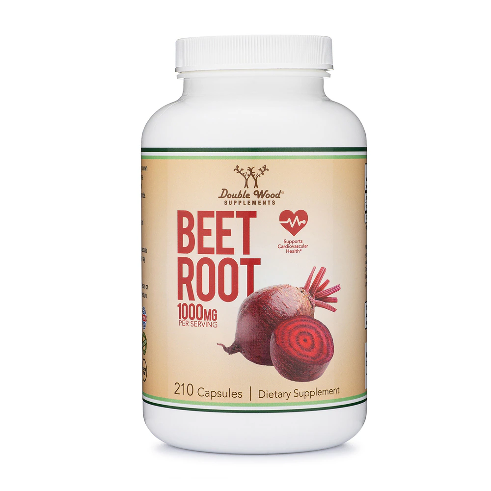 Double Wood Supplements Beet Root -- 1000 mg - 210 Capsules