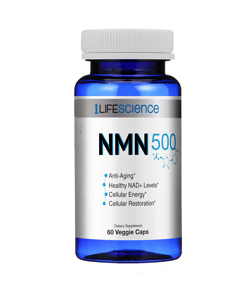 1Life Science NMN 500 -- 60 Veggie Caps