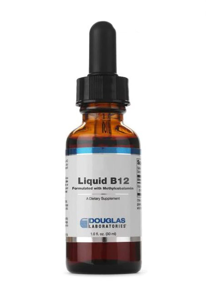 Douglas Laboratories Liquid B12 -- 1 fl oz