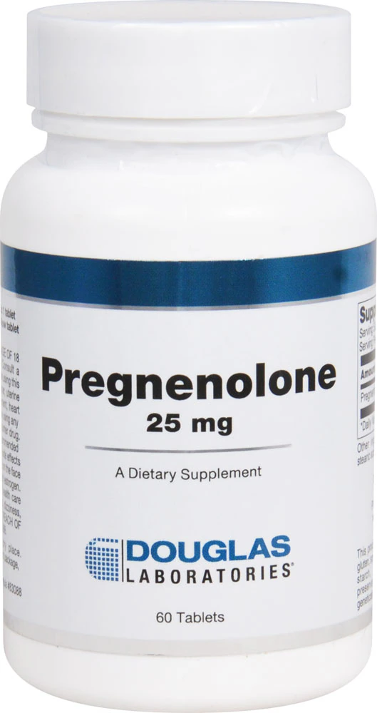 Douglas Laboratories Pregnenolone -- 25 mg - 60 Tablets