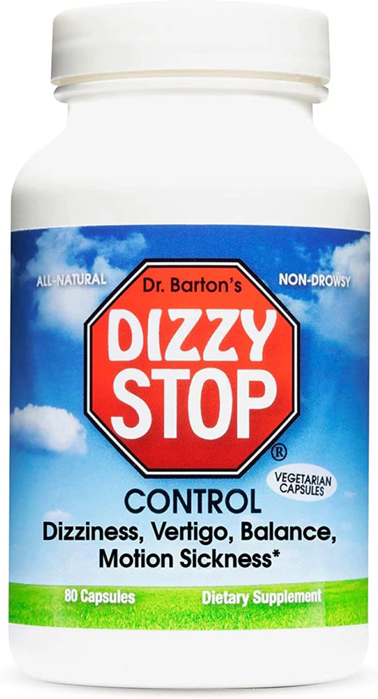 Dr. Barton's Dizzy Stop -- 80 Capsules
