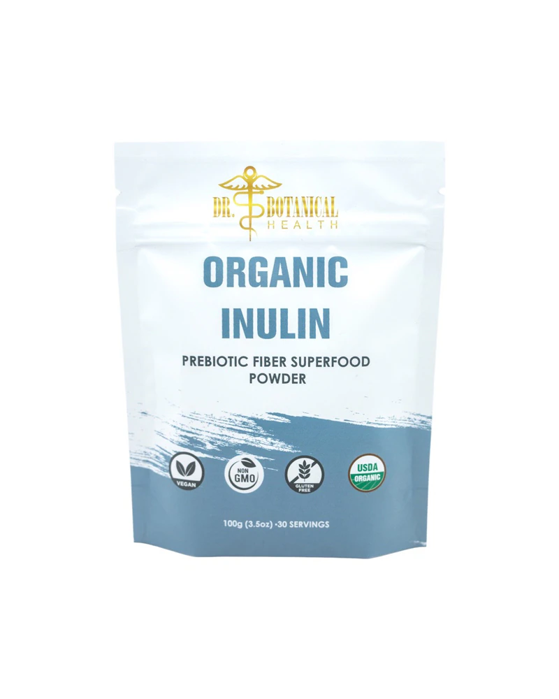 Dr. Botanical Health Organic Inulin Powder -- 3.5 oz