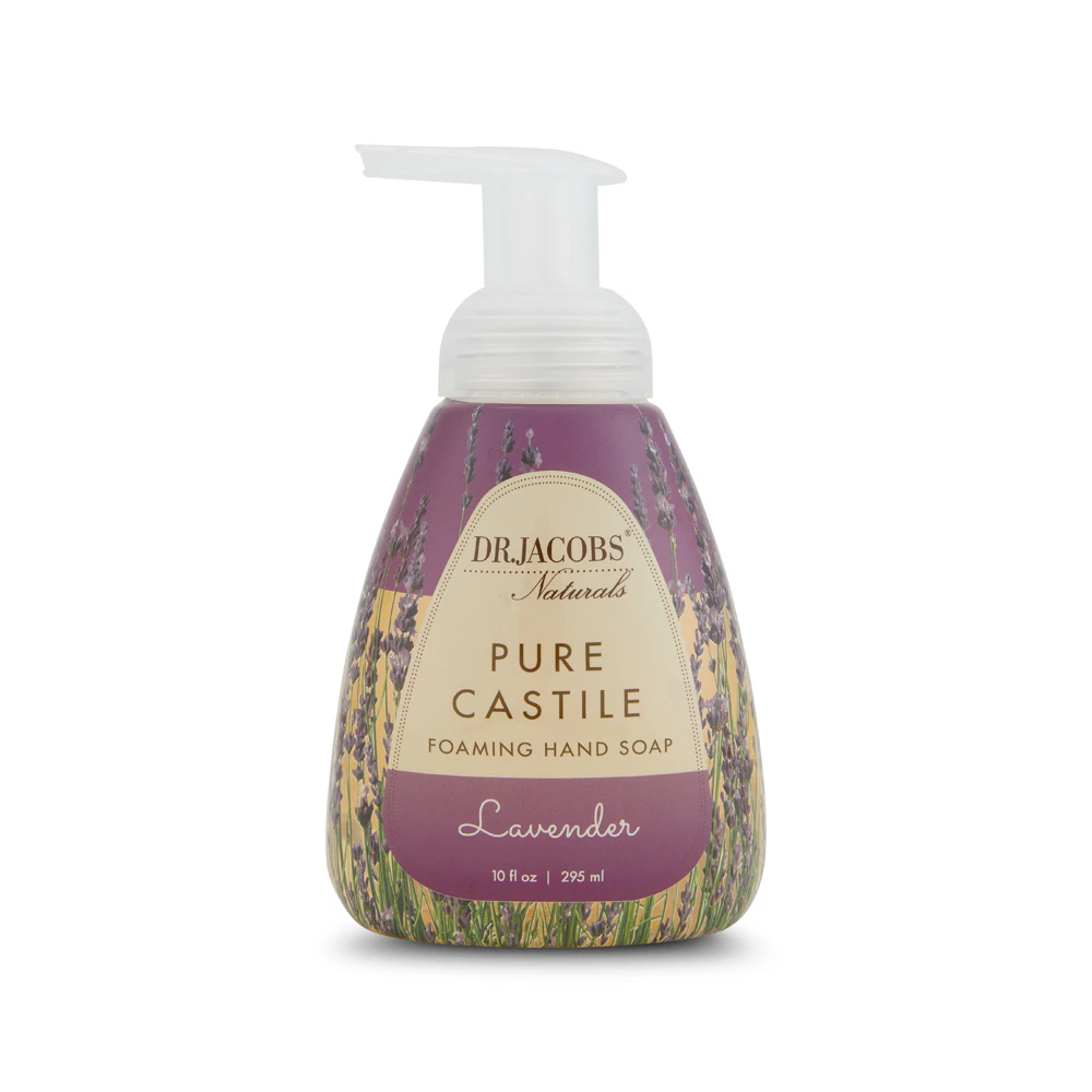 Dr. Jacobs Naturals Pure Castile Foaming Hand Soap Lavender -- 10 fl oz
